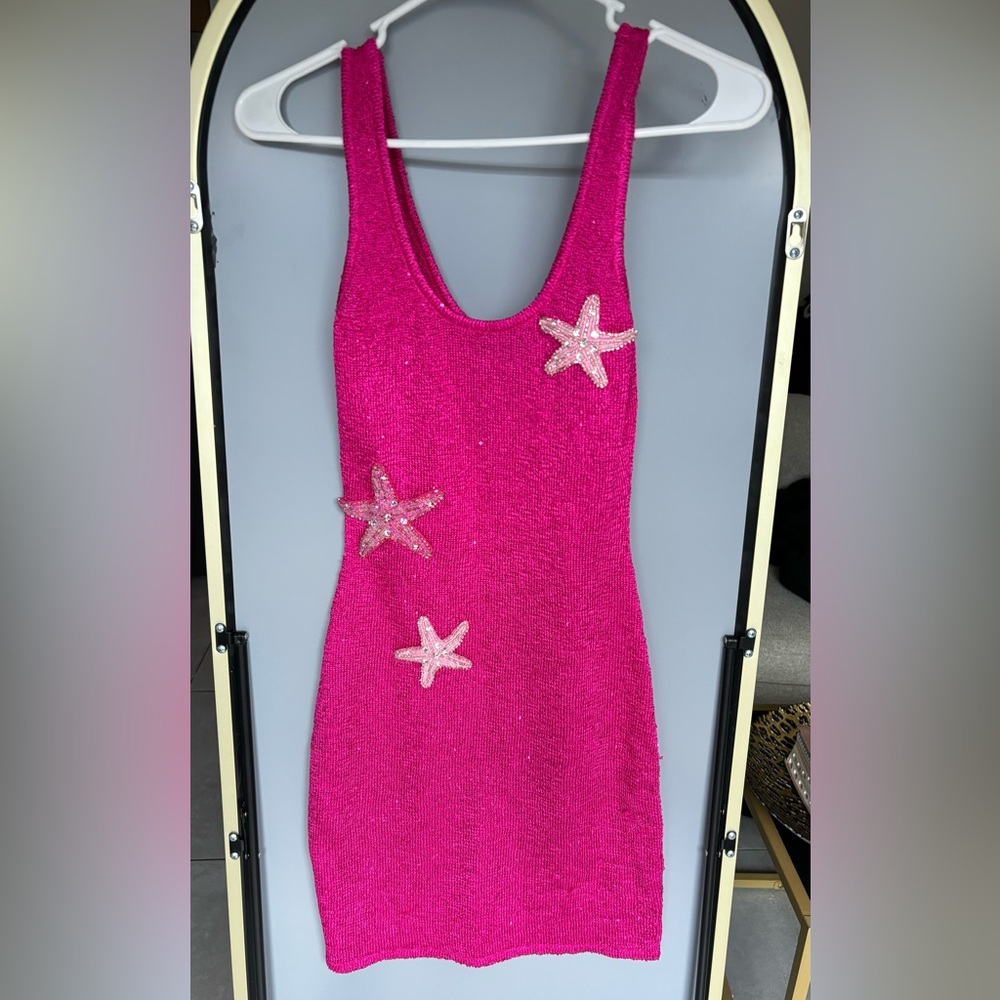 White Fox Boutique Pink Mini Dress